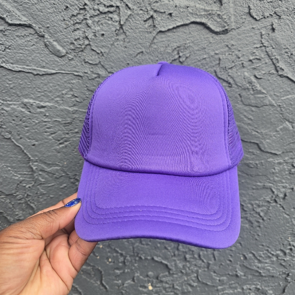 Purple Trucker Hat